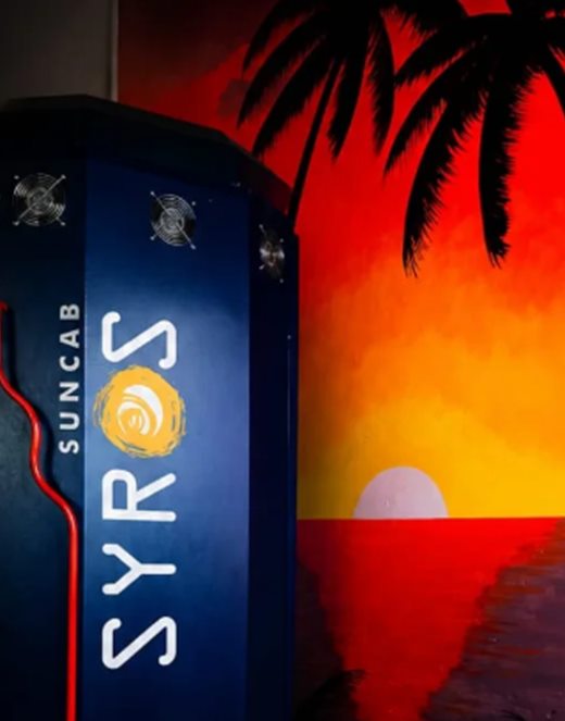 Cabina de solárium SUNCAB Syros en REVIVE